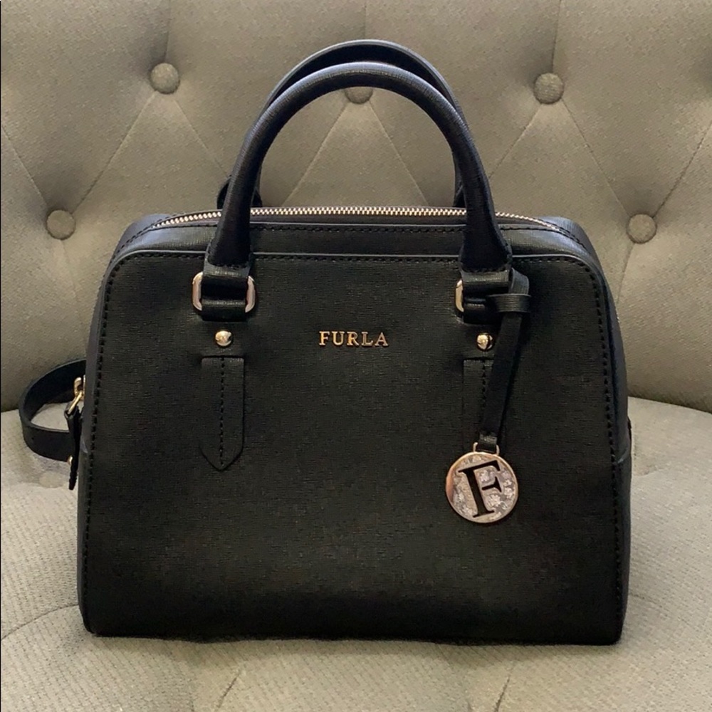 Furla Black Satchel